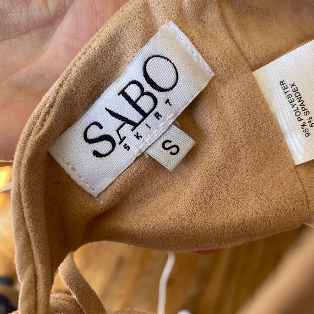 Sabo Skirt Suede two piece dress - Picture 8 of 8